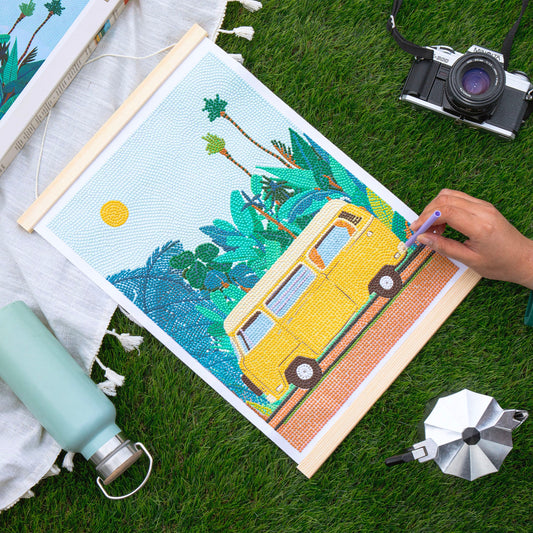 Coffret Petit Diamond - Diamond Painting Van Life