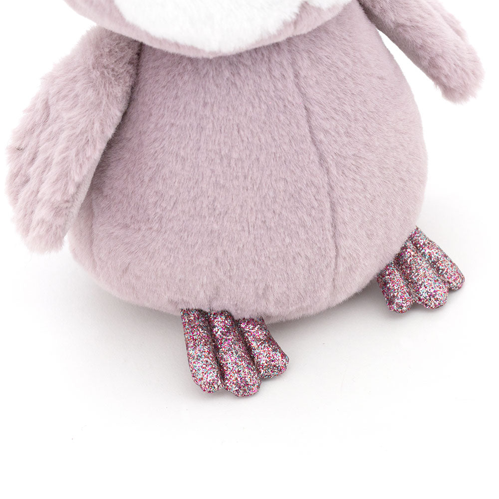 PELUCHE PETIT HIBOUX VIOLET