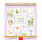 Carnet de Voyage La Petite Epicerie Secret Garden Aquarelle