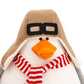 PELUCHE grande oie 'aviatrice'