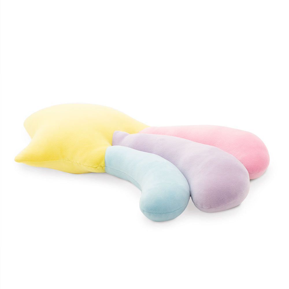 PELUCHE COUSSIN COMETE RAINBOW