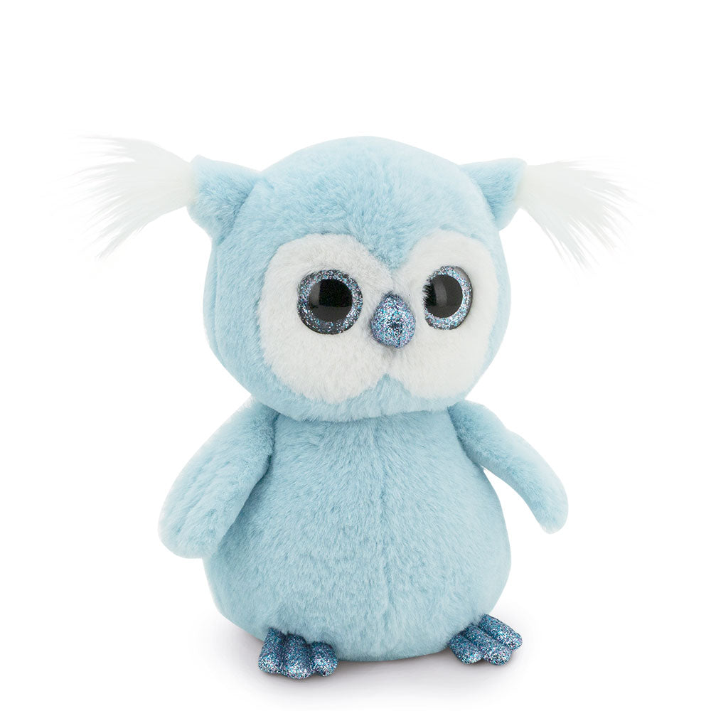 PELUCHE PETIT HIBOUX BLEU