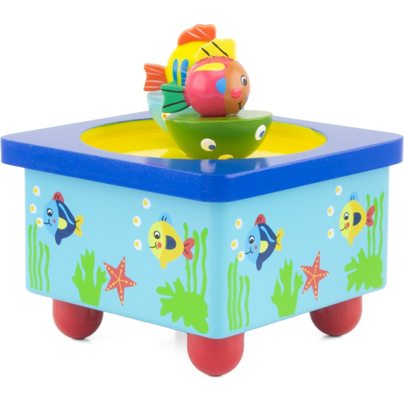 Boîte À Musique Poisson Ulysse Couleurs D'Enfance 1185