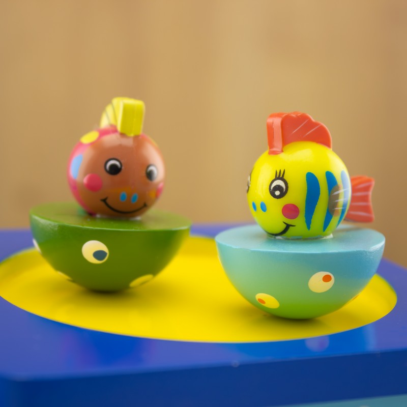 Boîte À Musique Poisson Ulysse Couleurs D'Enfance 1185