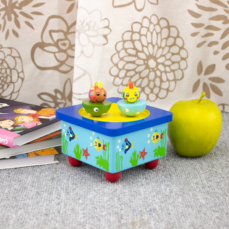 Boîte À Musique Poisson Ulysse Couleurs D'Enfance 1185