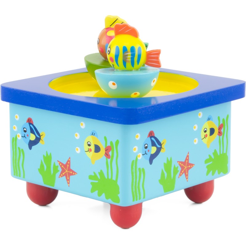 Boîte À Musique Poisson Ulysse Couleurs D'Enfance 1185
