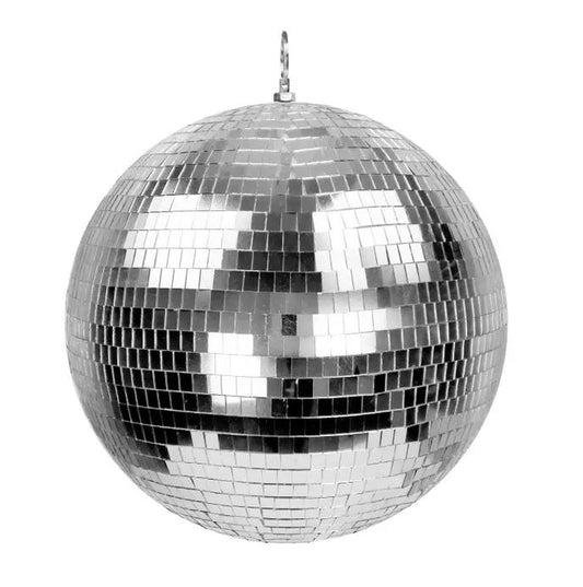 Grande boule Disco argentée silver 30 cm