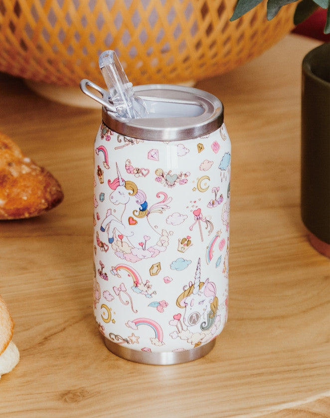 Canette isotherme Unicorn Ivory 280ml  - Les Artistes