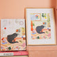 Coffret Peinture au Numéro La Pause Du Chat La Petite Epicerie