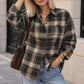 Chemise Femme Oversize à Carreaux Brodée Emma & Ashley Design