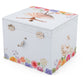 Coffre Musical 2 Tiroirs Ballerine 17x15x13 cm