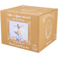 Coffre Musical 2 Tiroirs Ballerine 17x15x13 cm