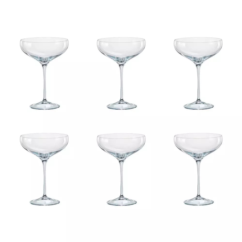 GRANDE COUPE A CHAMPAGNE UNIE - LOT DE 6 / 290 ML