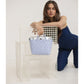 Sac bandoulière 'Dash' d'HANDED BY - coloris pale blue grey