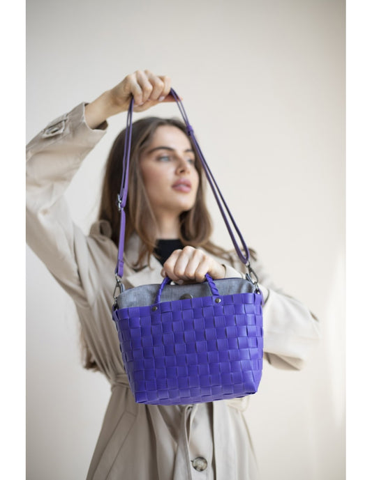 Sac bandoulière 'Dash' d'HANDED BY - coloris dark violet