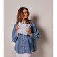 Sac bandoulière 'Dash' d'HANDED BY - coloris pale blue grey