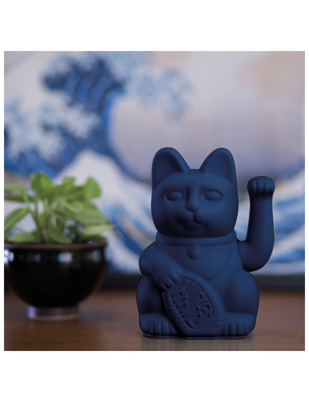 Lucky Cat bleu nuit - sincérité