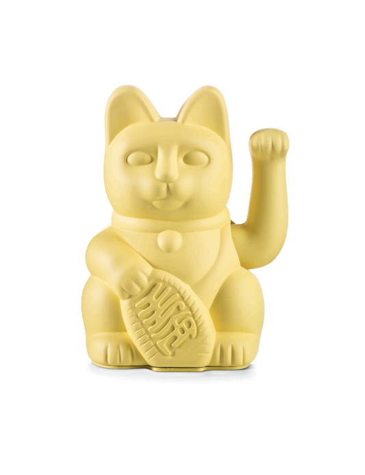 Lucky Cat jaune - prosperité