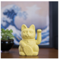 Lucky Cat jaune - prosperité