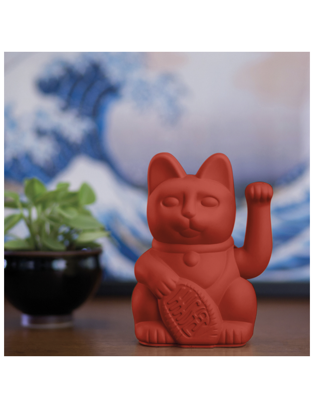 Lucky Cat rouge - courage