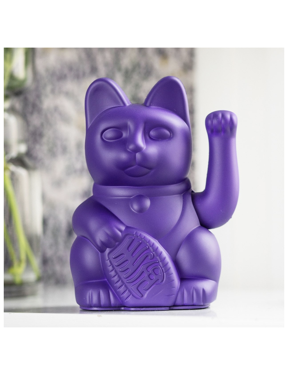 Lucky Cat violet - confiance en soi