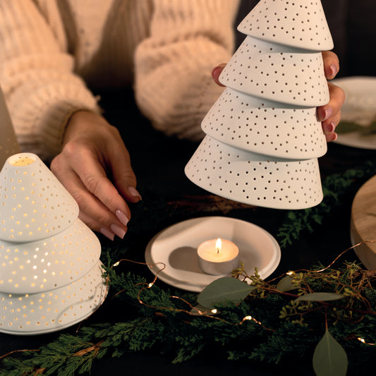 Grand sapin lumineux photophore - Räder design