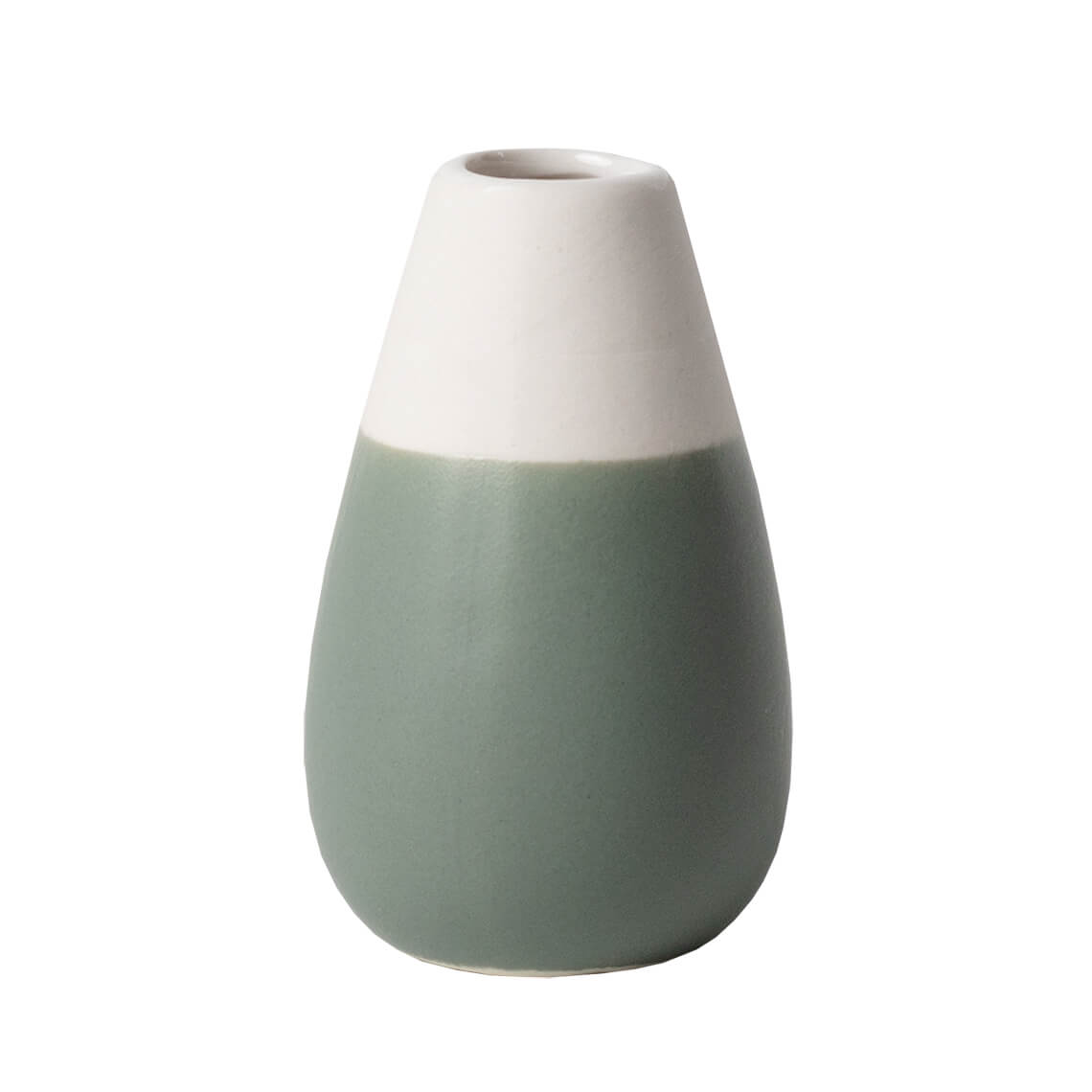 Lot de 4 mini VASES PASTELS Verts - Räder design