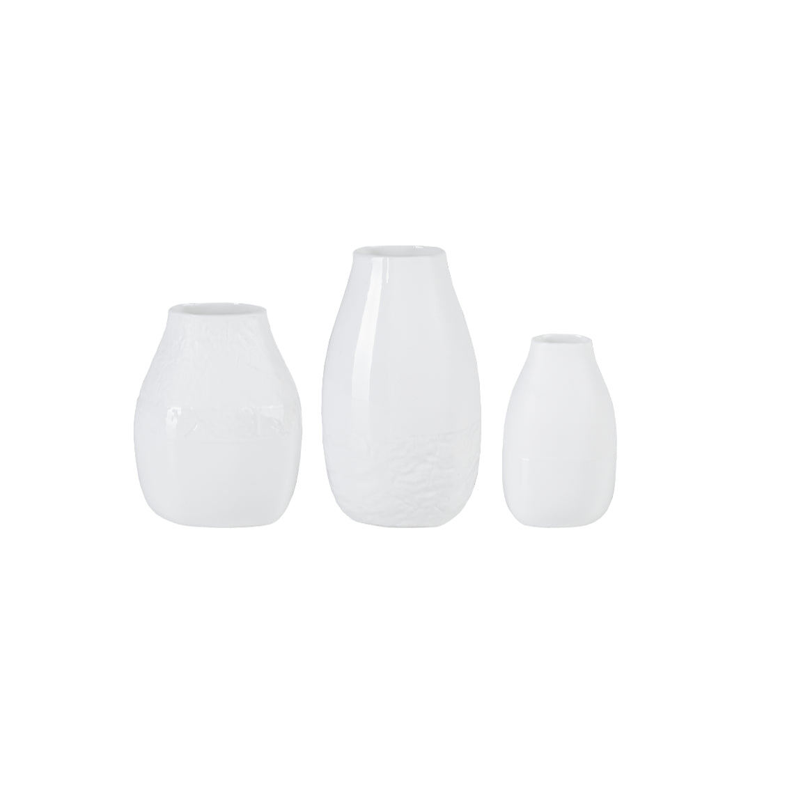 lot de 3 VASES EN PORCELAINE - Räder design