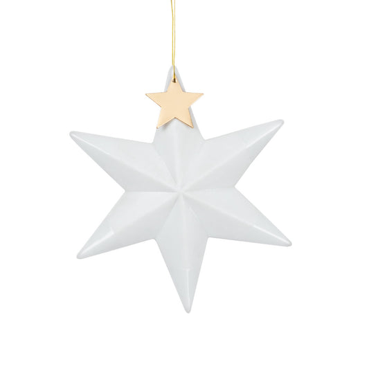 Étoile en porcelaine « Gold Star » - Räder design