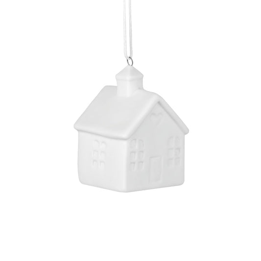 Maison en porcelaine à suspendre « Home » - Räder design