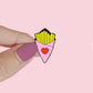 Pin’s “Cornet de frites” - rose