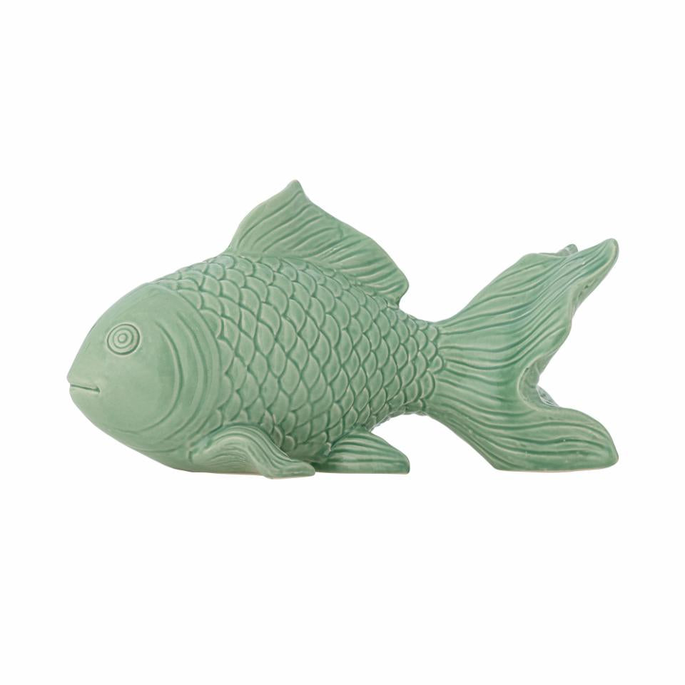 Poisson objet déco "Sukey" en Grès - Bloomingville