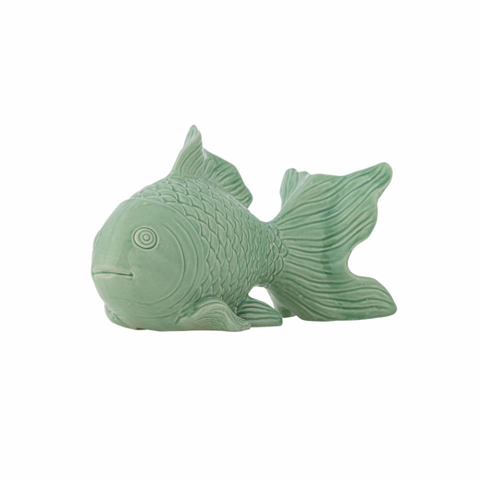 Poisson objet déco "Sukey" en Grès - Bloomingville