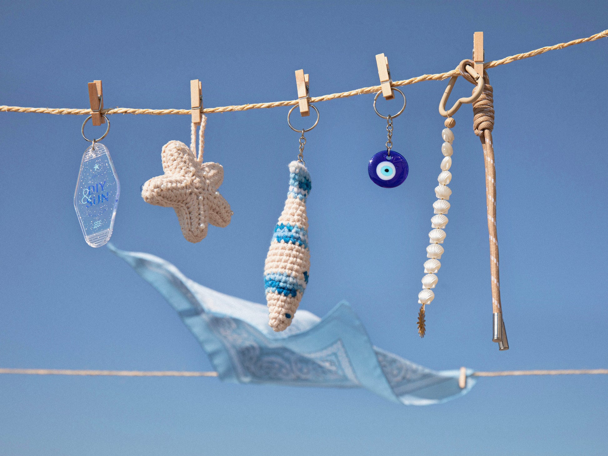 Kit DIY Crochet Bag Charms Vitamine Sea La Petite Epicerie