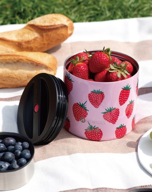 Lunchbox Icebucket Strawberry 700ml - Les Artistes