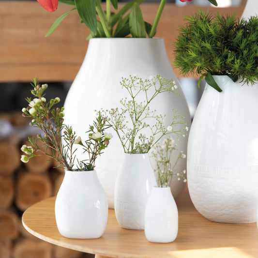 lot de 3 VASES EN PORCELAINE - Räder design