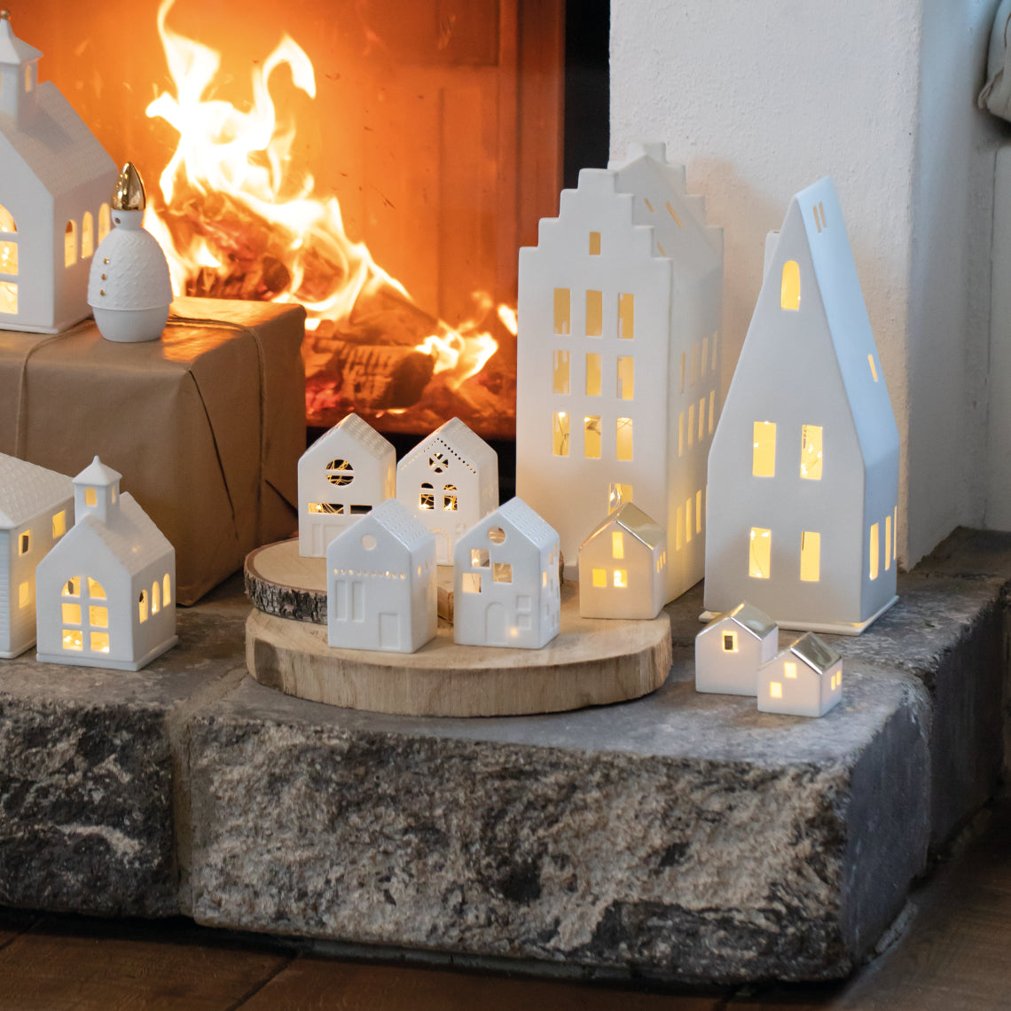 Petite maison photophore 'Lueur de rêve' - Räder design