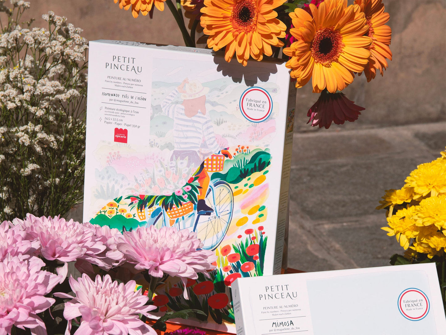Coffret Peinture au Numéro Promenade près de l'Océan La Petite Epicerie