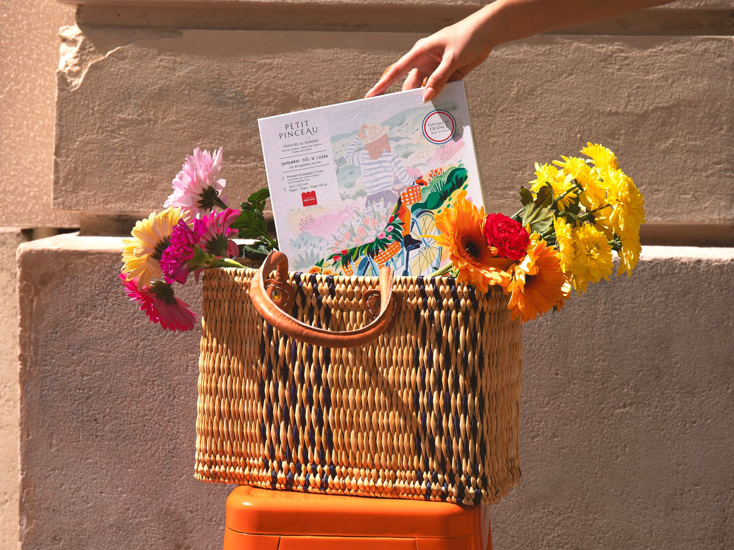Coffret Peinture au Numéro Promenade près de l'Océan La Petite Epicerie