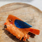 pince à cheveux résine oiseau