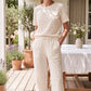 Pantalon Doublé Élastique Taille Atelier-evene