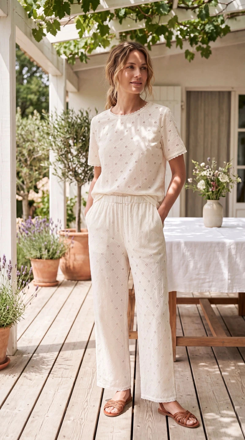 Pantalon Doublé Élastique Taille Atelier-evene