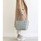 Panier shopper 'PARIS' d'HANDED BY - Coloris sage green