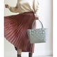 Panier shopper 'PARIS' d'HANDED BY - Coloris sage green