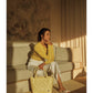 Panier shopper 'PARIS' d'HANDED BY - Coloris vanilla yellow