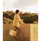 Panier shopper 'PARIS' d'HANDED BY - Coloris vanilla yellow