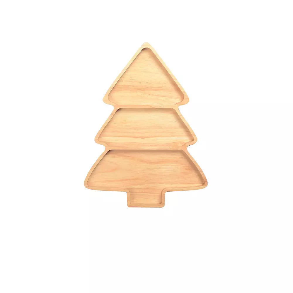 PLATEAU SAPIN EN BOIS 3 COMPARTIMENTS