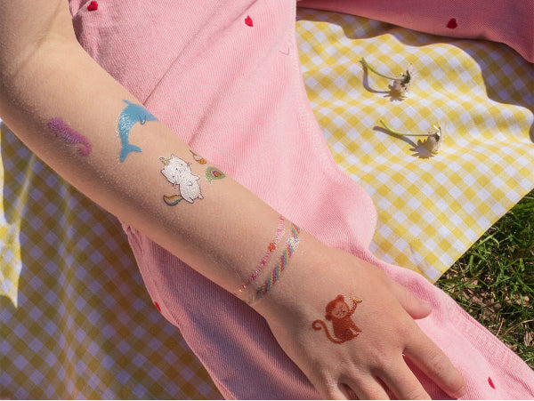 Pochette de Tattoos enfant - Cute animals
