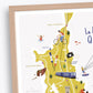 Affiche Presqu'île de Quiberon - 30 X 40 cm