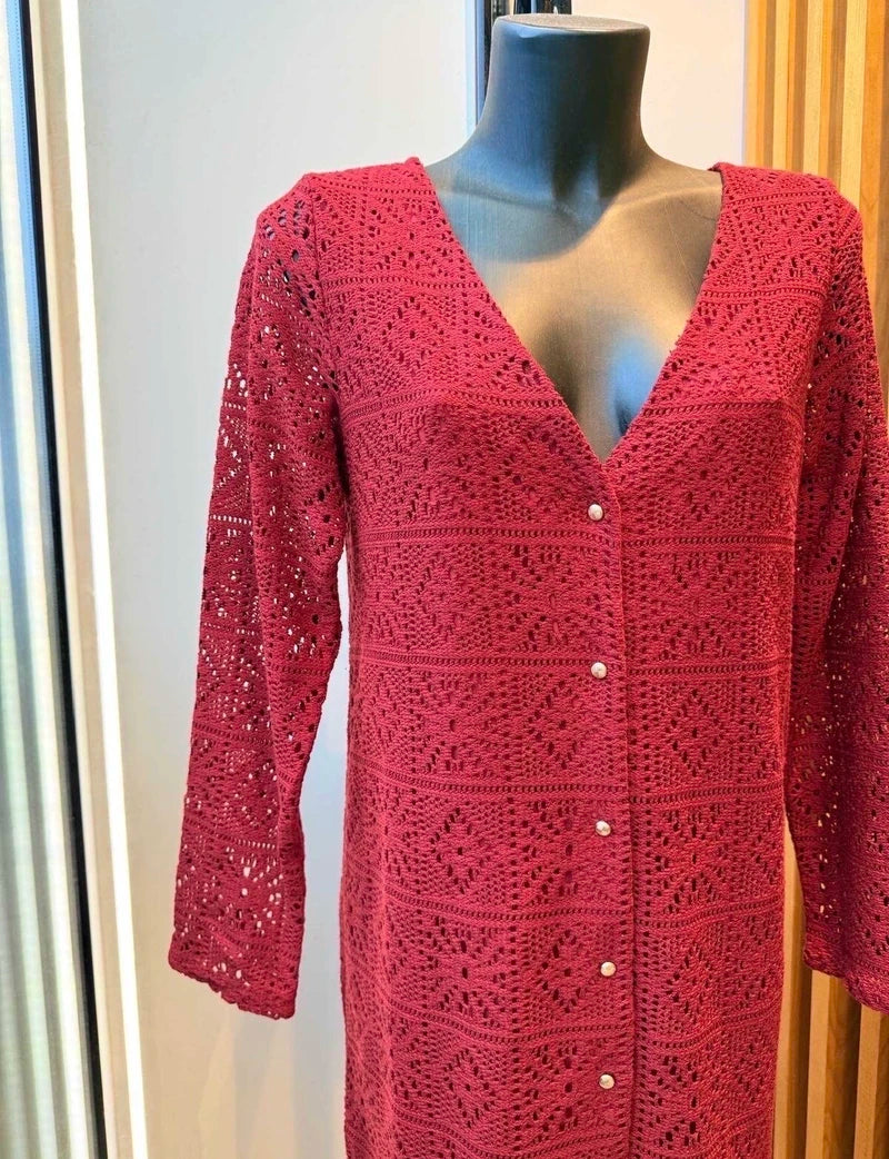 Robe à Dentelle Doublée VIVICHY